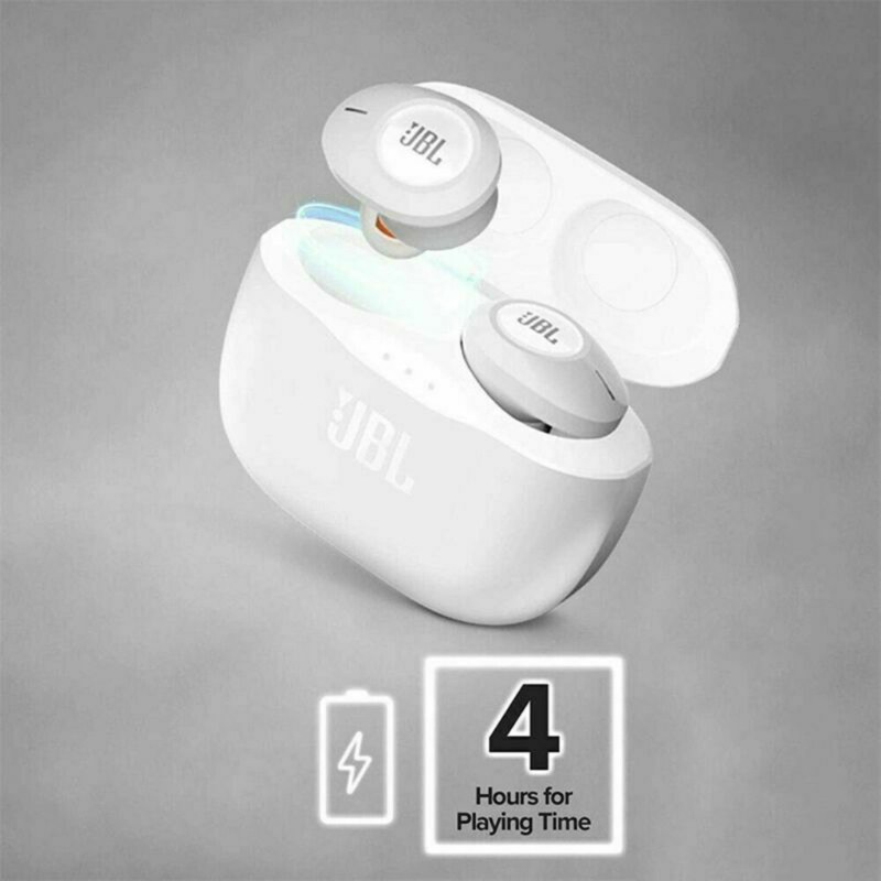 【3C】 True Wireless Earbuds,-JBL Tune 120 TWS BT5.0 Sports Headphones with Microphone Charging Case & Quick Charging Protector