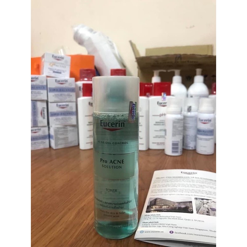 [CHÍNH HÃNG] Toner Eucerin Pro Acne Solution Cân Bằng Da Dầu 200ml