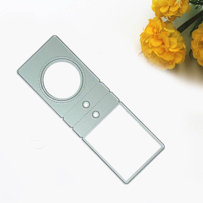 Khuôn cắt giấy tạo hình tròn/ chữ nhật trang trí sổ tay