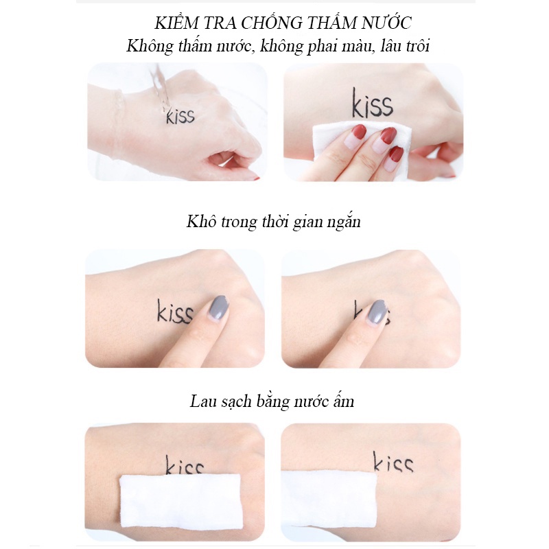 Kẻ mắt nước chống thấm nước nhanh khô không nhòe lâu trôi