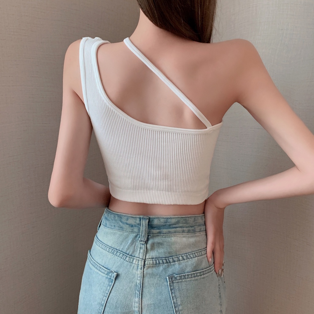 Áo Ống Màu Đen Thời Trang Cho Nữ 2022