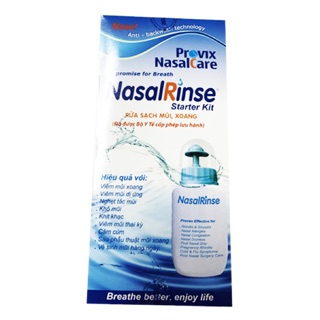 Nasal rinse - bình rửa mũi kèm 10 gói muối