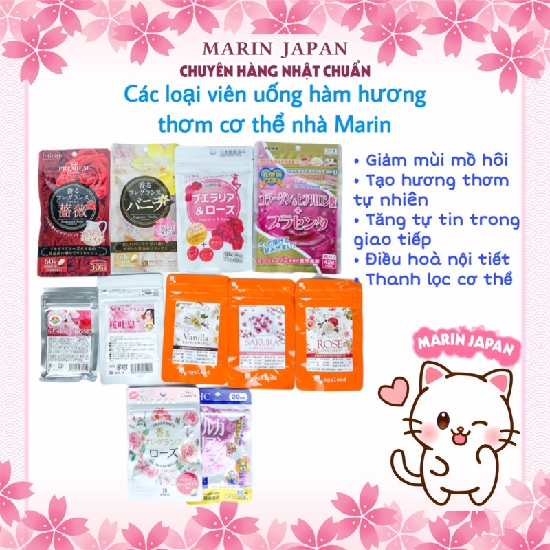 Viên uống tinh dầu thơm giúp cơ thể toả mùi hương thơm tự nhiên bên trong My Lover's Nhật Bản hebora
