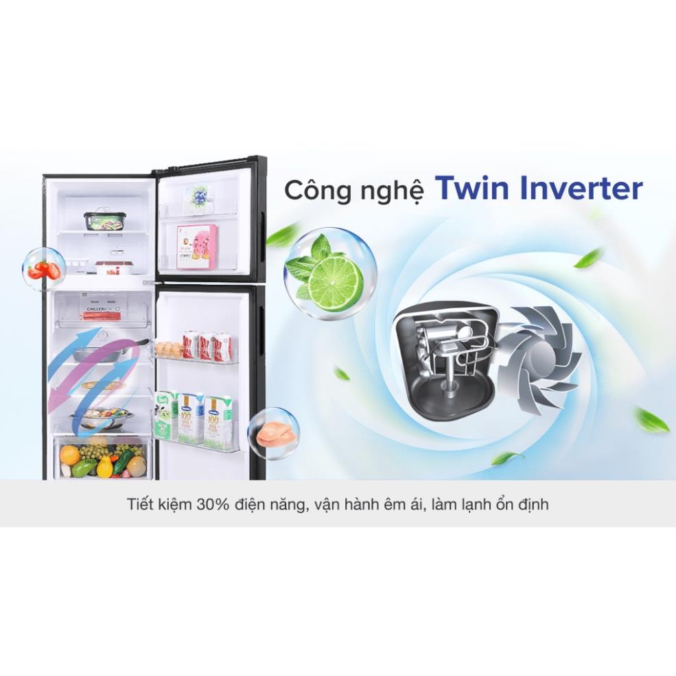 Tủ lạnh Aqua Inverter 211 lít AQR-T238FA  - Mới 100%