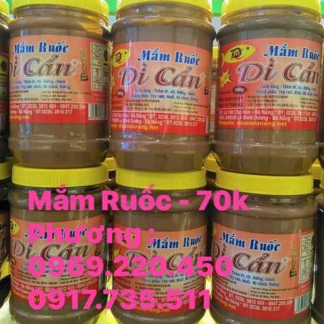 MẮM RUỐC DÌ CẨN ĐÀ NẴNG (500gr)