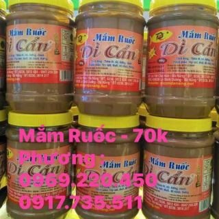 MẮM RUỐC DÌ CẨN ĐÀ NẴNG (500gr)