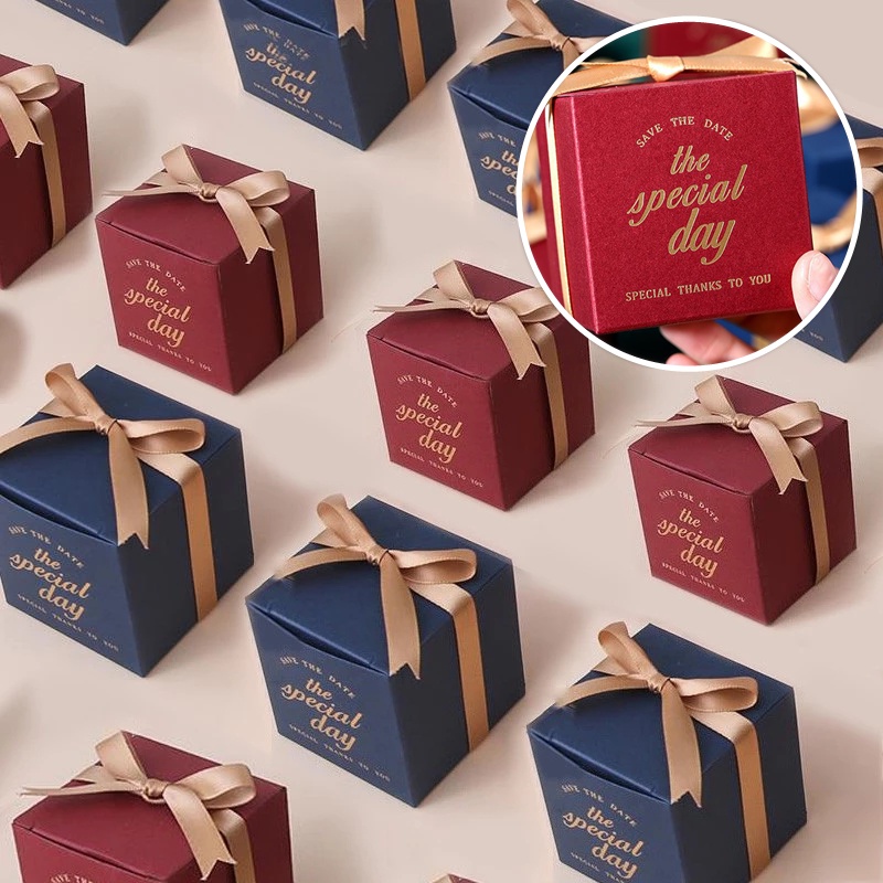 Hộp đựng kẹo/ sô cô la lãng mạn cho ngày valentine/ ngày cưới DIY