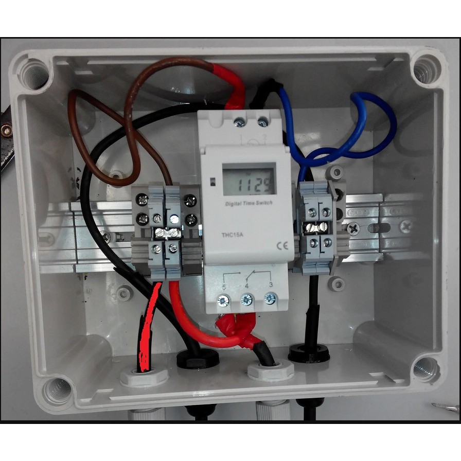 Công tắc hẹn giờ THC15A lập trình điện tử timer hẹn giờ điện tử 17 chương trình - Hàng chuẩn