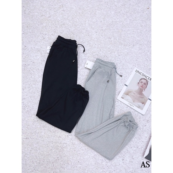 [ Ảnh thật ] Quần jogger nỉ tăm dày dặn dáng unisex
