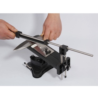 RUIXIN PRO Upgraded Version Fixed-angle  Sharpener Professional Kitchen  Sharpener Kits System 4 Sharpening Stones 120#, 320#, 600#, 1500#