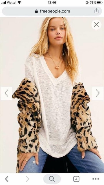 ÁO LEN FREE PEOPLE | ÁO LEN MỎNG TAY DÀI VNXK