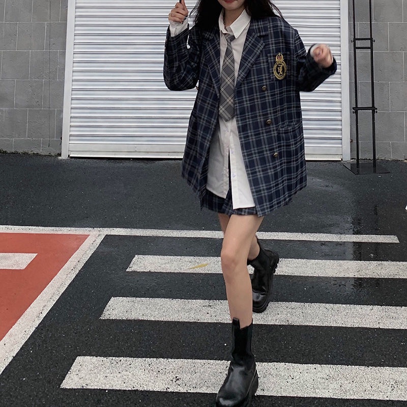 New Japanese style long-sleeved white shirt for women