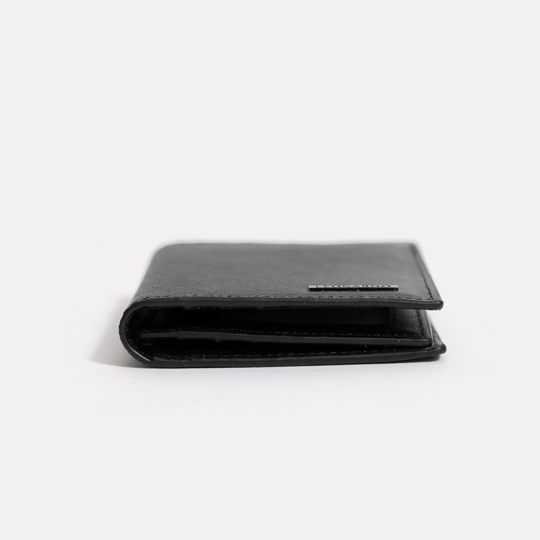 Ví Da Nam Gập Đôi Dáng Đứng Leonardo - Mini Ryan Wallet - Da Calfskin Bền Bỉ