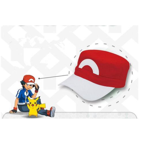 Nón Lưỡi Trai Hóa Trang Nhân Vật XY XYZ Go Satoshi Ash Ketchum S5