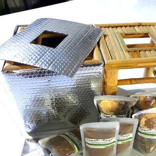 Ghế xông vùng kín ốp viền, Xô xông