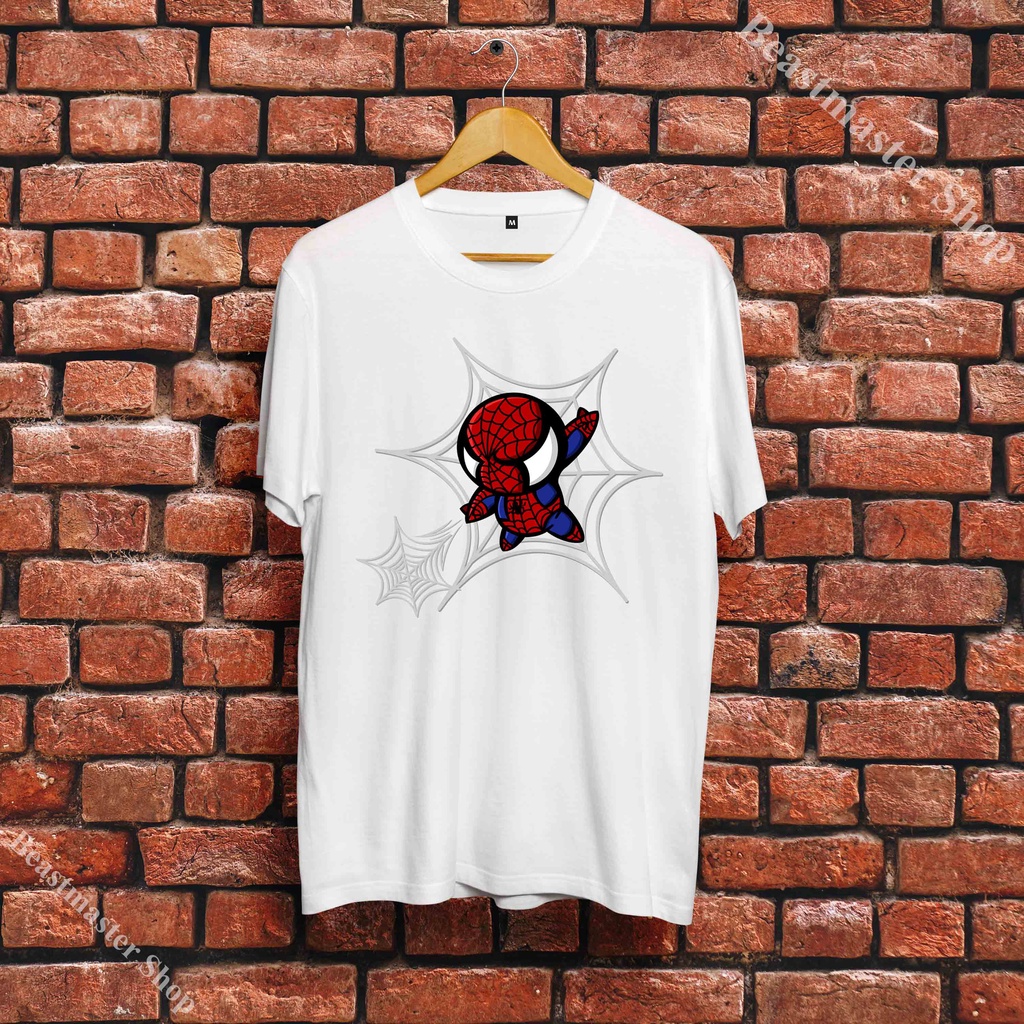 💕Áo Thun Spiderman - Áo Thun Người Nhện - Spiderman T-Shirt - Marvel T-Shirt phong cách - SPD-015