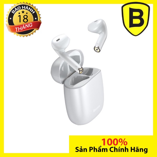 Tai nghe baseus W04 Pro Bluetooth Earphone 5.0 True Wireless