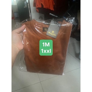 Áo thun Nam dài tay Cotton Đen kiểu dáng Basic