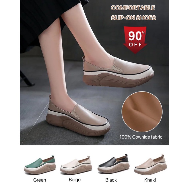 Giày Lười Đế Bệt