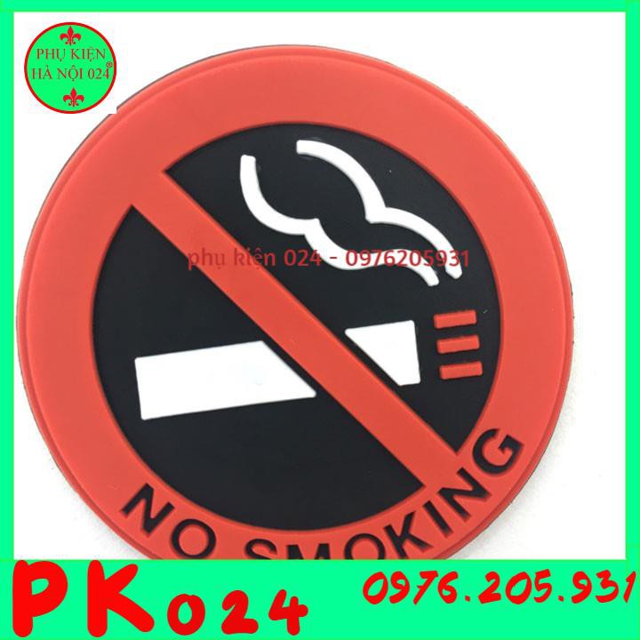 [XẢ HÀNG] Bộ 5 Miếng Dán Cảnh Báo Cấm Hút Thuốc - No Smoking Tiện Lợi Nhỏ Gọn Thân Thiện Môi Trường