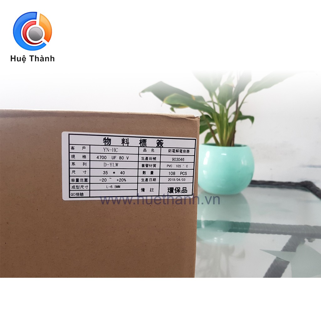 Tụ điện 80V 4700UF 35*40, đảm bảo tin dùng, chất lượng, hàng uy tín, giá rẻ cạnh tranh, hỗ trợ lâu dài