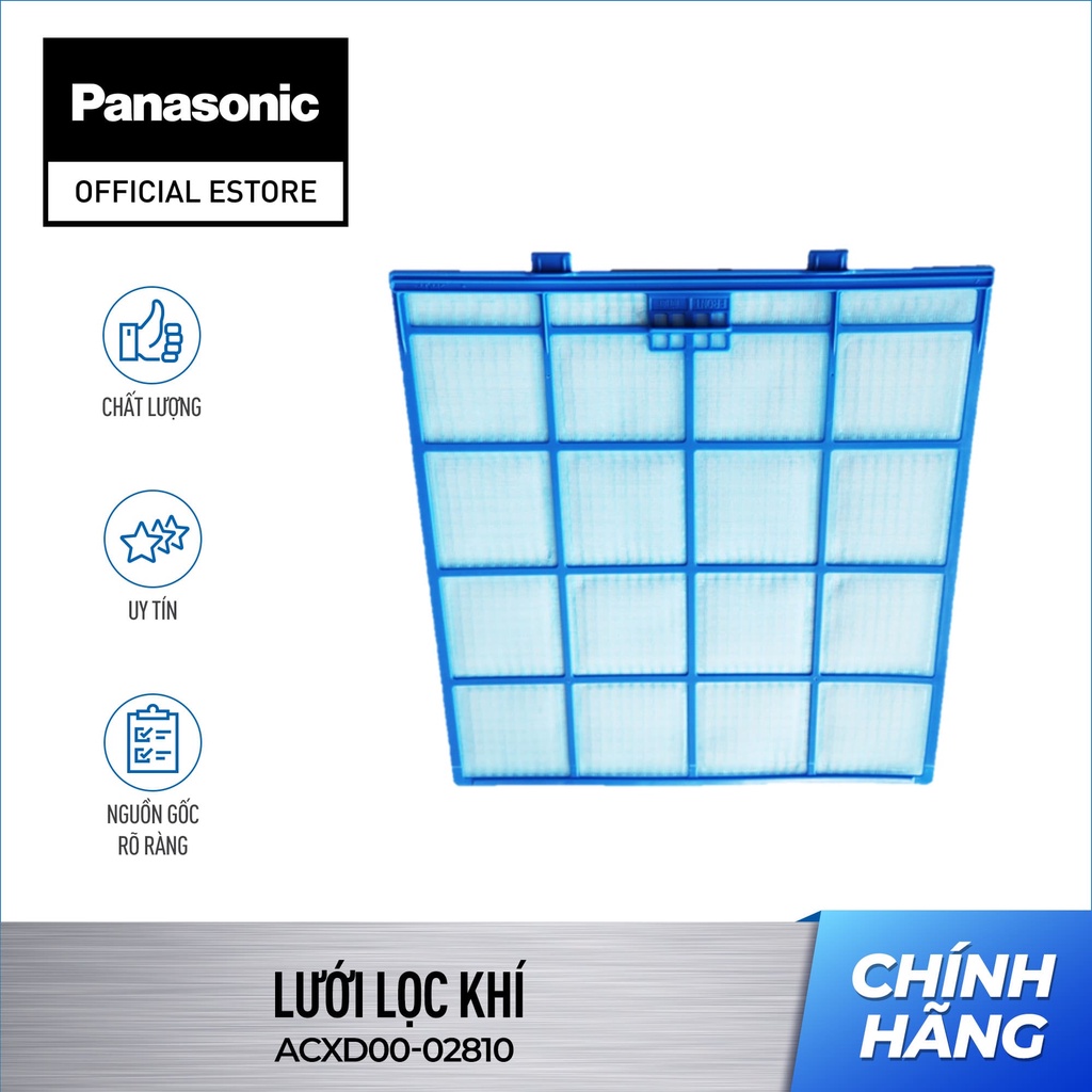 Lưới lọc điều hoà Panasonic CS-A12RKH-8//CS-U9SKH-8//CS-U12SKH-8//CS-S9RKH-8//CS-S12RKH-8//CS-Q9RKH-8//CS-Q12RKH-8