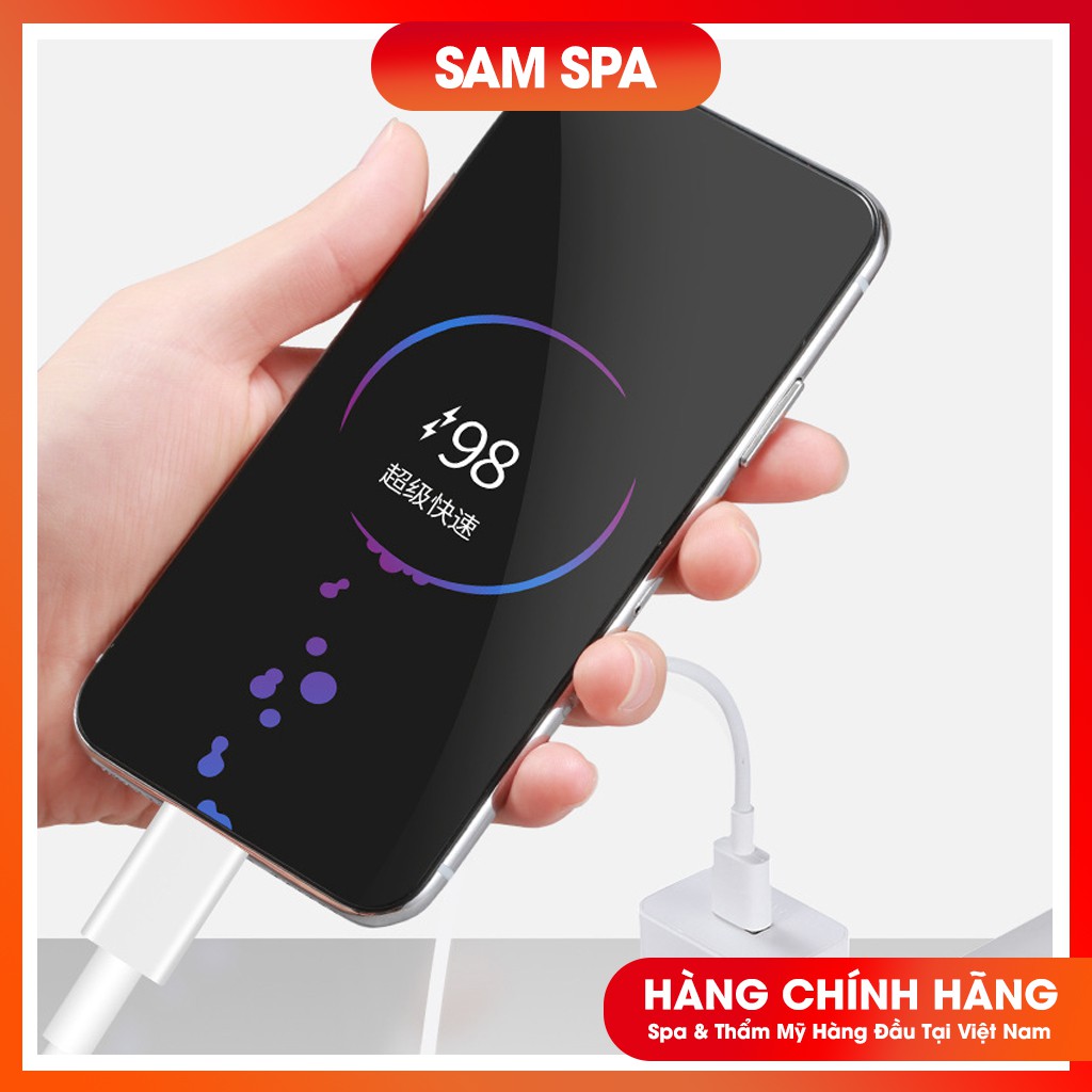 Dây Cáp Sạc Type C Màu Trắng Dài 1 Met