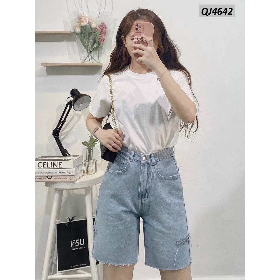 Quần Jeans Ngố Nữ Dáng Rộng  QJ4642