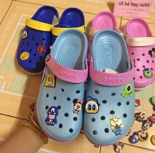 Sticker gắn dép sục