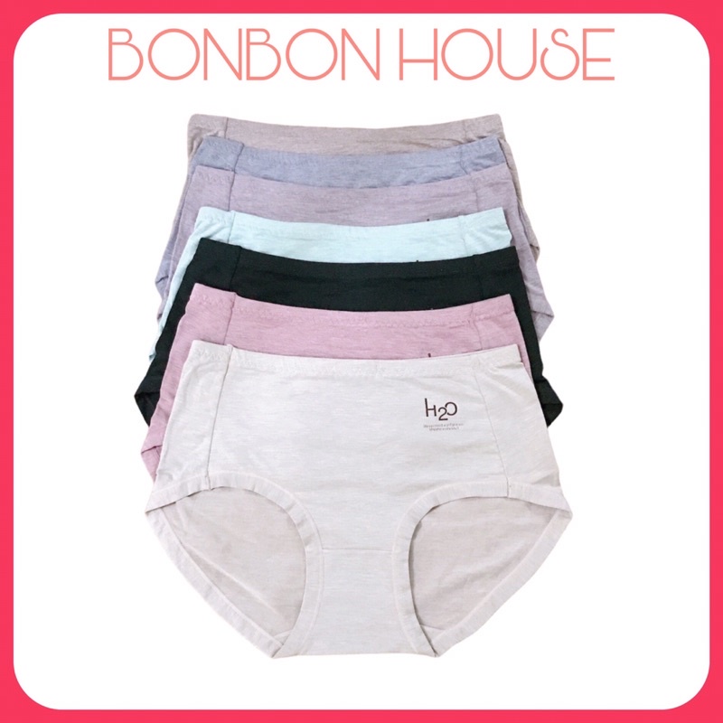 Quần Lót Cotton Muối Tiêu Cạp Cao Big Size