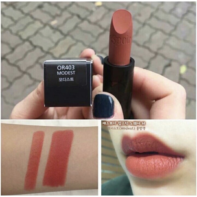 SON ESPOIR MODEST CAM ĐẤT (có bill hãng)