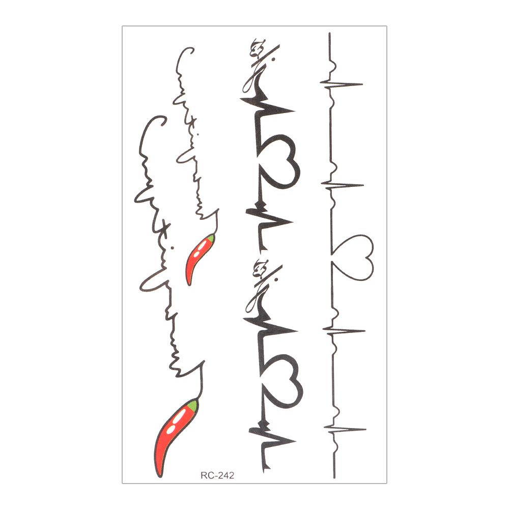 Hình xăm dán tạm thời họa tiết lông vũ và hoa nhiều kiểu bắt mắt chống thấm nước chuyên nghiệp