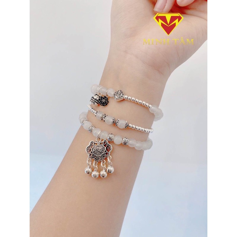 Khoá trường mệnh bạc Thái Khoá như ý bạc S925-Minh Tâm jewelry