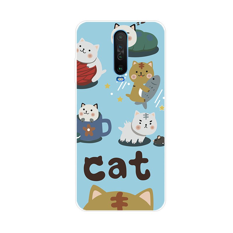Ốp lưng Xiaomi Redmi K30 in họa tiết hoạt hình đáng yêu
