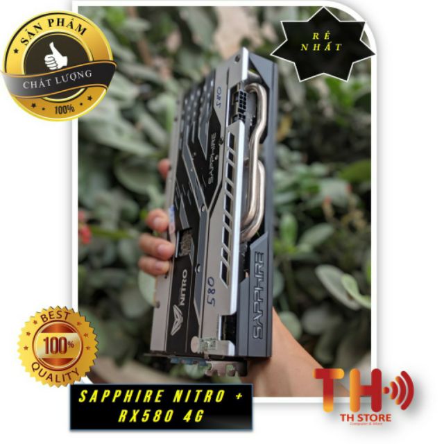Card màn hình VGA Shapphire Nitro Rx570 oc 8Gb , 580 8gb Hàng đẹp3 | BigBuy360 - bigbuy360.vn