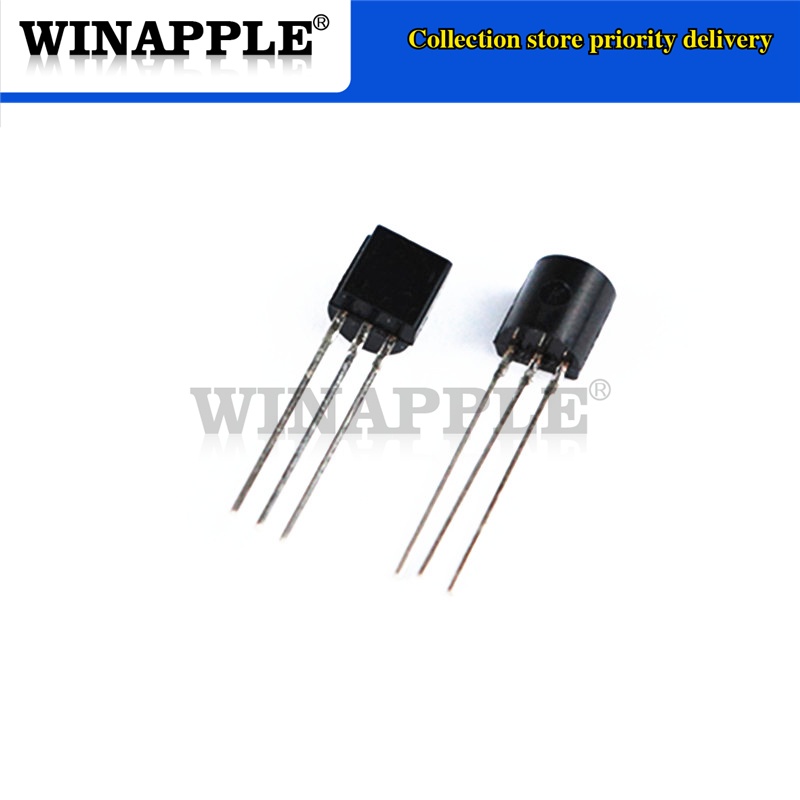 100 Chiếc transistor BC547C BC547 0.1A / 45V NPN bóng bán dẫn TO-92 Còn hàng