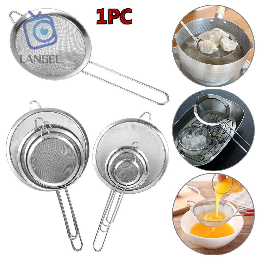 Rây Lọc Trà Bằng Thép Không Gỉ 7/8/10/12/14/16/18/20/22cm DIY