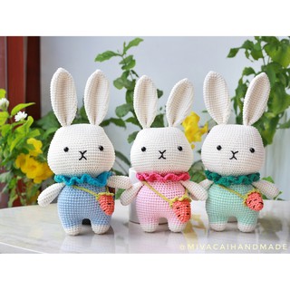 Thú bông móc len: Thỏ Rinni