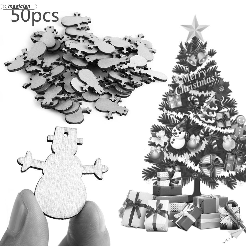 Set 50 Phụ Kiện Trang Trí Cây Thông Noel Xinh Xắn Đáng Yêu