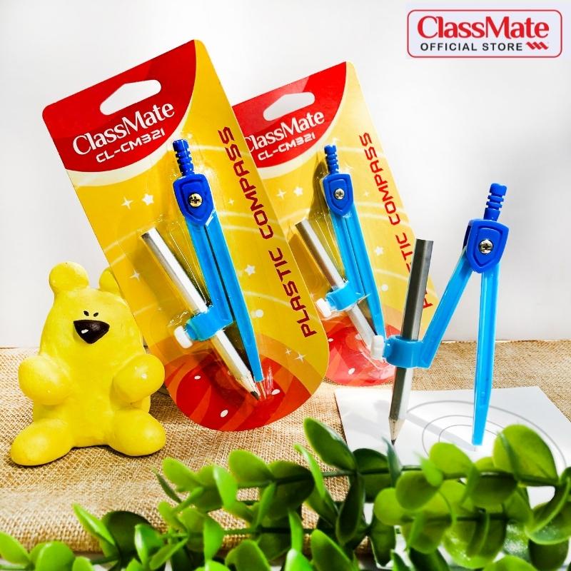 Compa Chì Gỗ CLASSMATE Thiết Kế Tiện Lợi, An Toàn Cho Bé Vẽ Hình CL- CM321