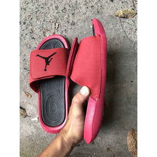 (tặng hộp+đổi trả) dép jordan màu đỏ nam nữ bao đẹp