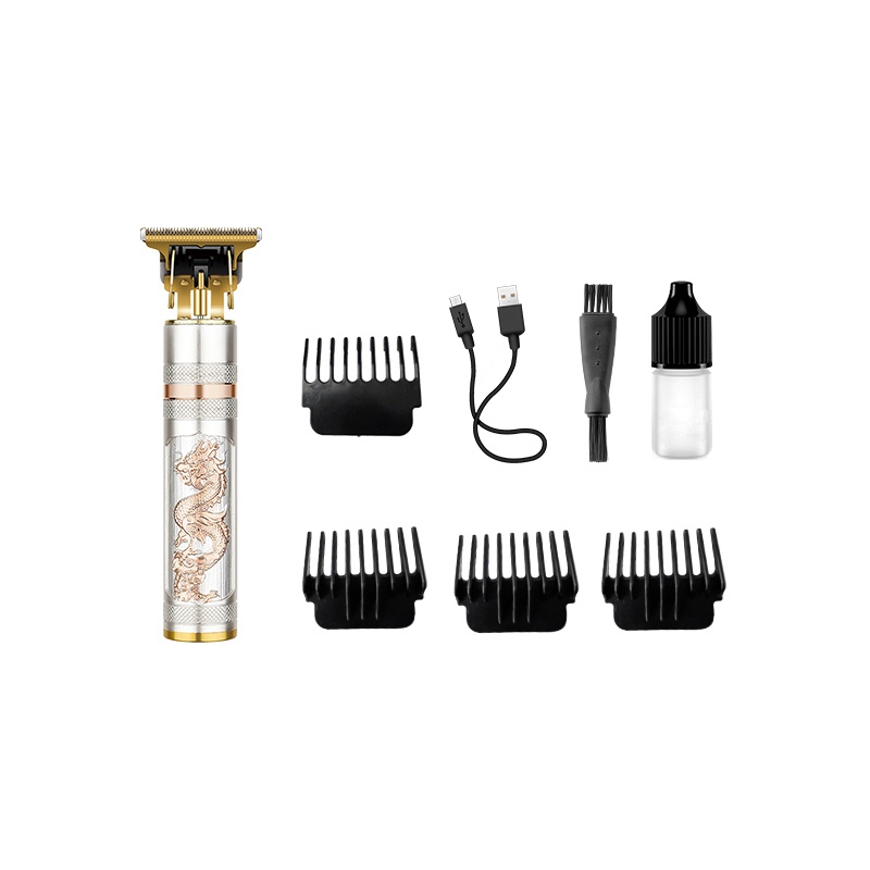 Máy cạo râu cắt tóc Kemei T9 0MM chuyên nghiệp không dây