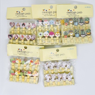 Set 10 kẹp gỗ mini xinh xắn, nhiều mẫu - GIAO NGẪU NHIÊN🍉Duashop🍉