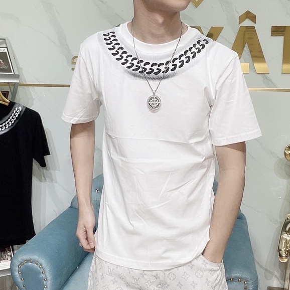 Áo Phông Nam,Thời Trang Nam Chất Liệu Vải Cotton Thun Lạnh