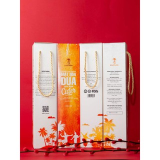 Cider Mật hoa dừa Trà Vinh 375ml