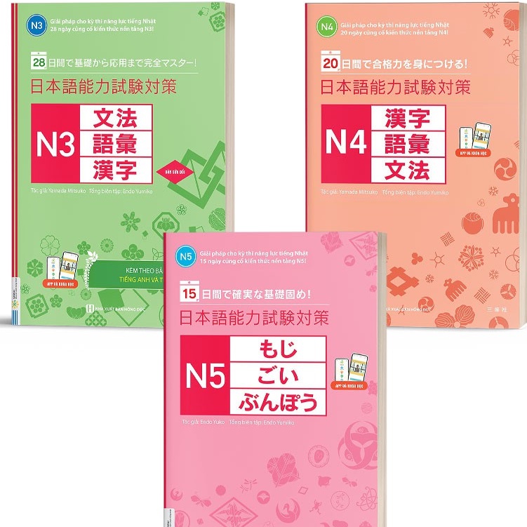 Sách - Combo Giải Pháp Cho Kỳ Thi Năng Lực Tiếng Nhật