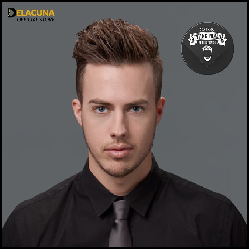 Sáp vuốt tóc nam Gatsby Styling Pomade chính hãng siêu giữ nếp Delacuna G01