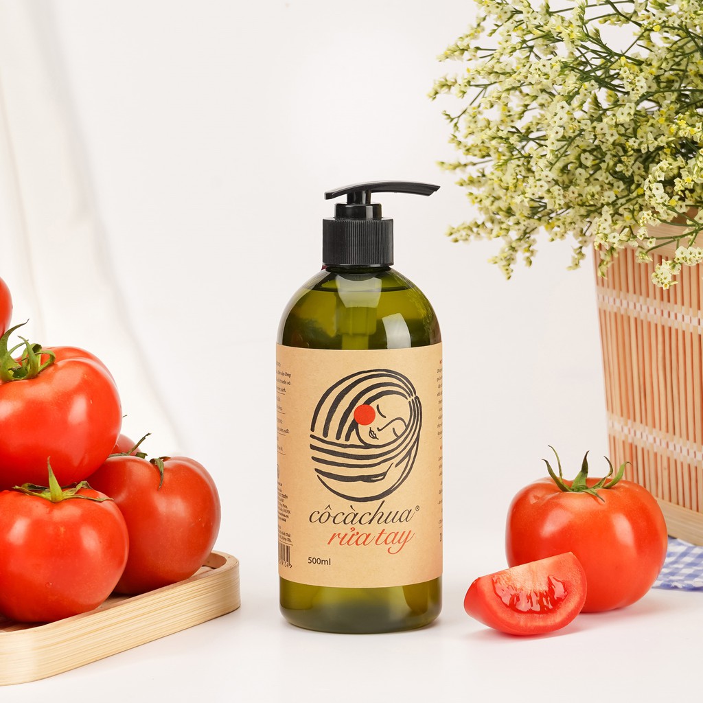 Nước rửa tay hữu cơ Cô Cà Chua thiên nhiên diệt sát khuẩn an toàn cho da 500ml Nubes | BigBuy360 - bigbuy360.vn
