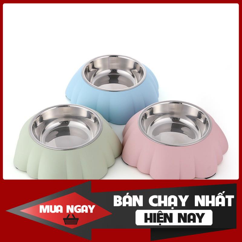 [❌GIÁ SỈ❌] Bát Ăn Dành Cho Chó Mèo Hình Hoa – Mã BABS87 0 ❤️