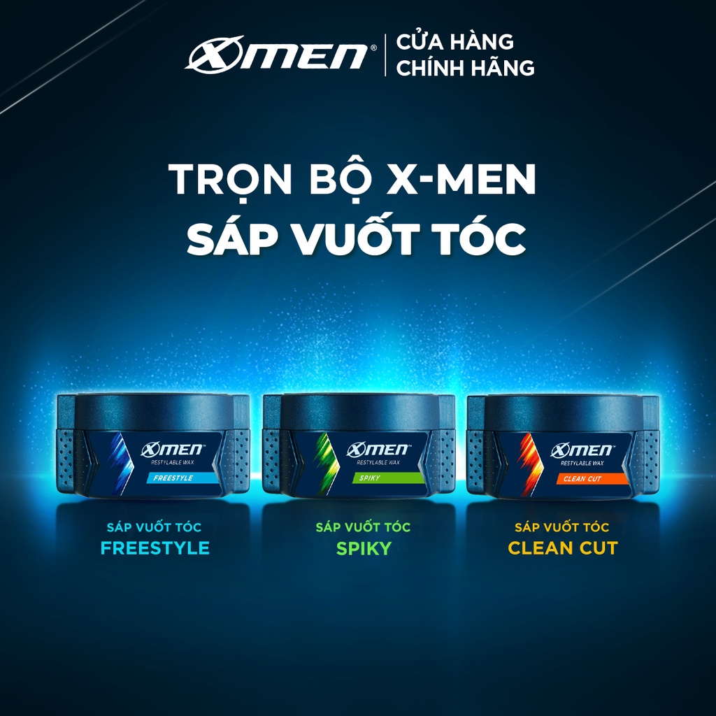 [Mã COSMEN giảm 8% đơn 250K] Wax X-Men Clean Cut 70g